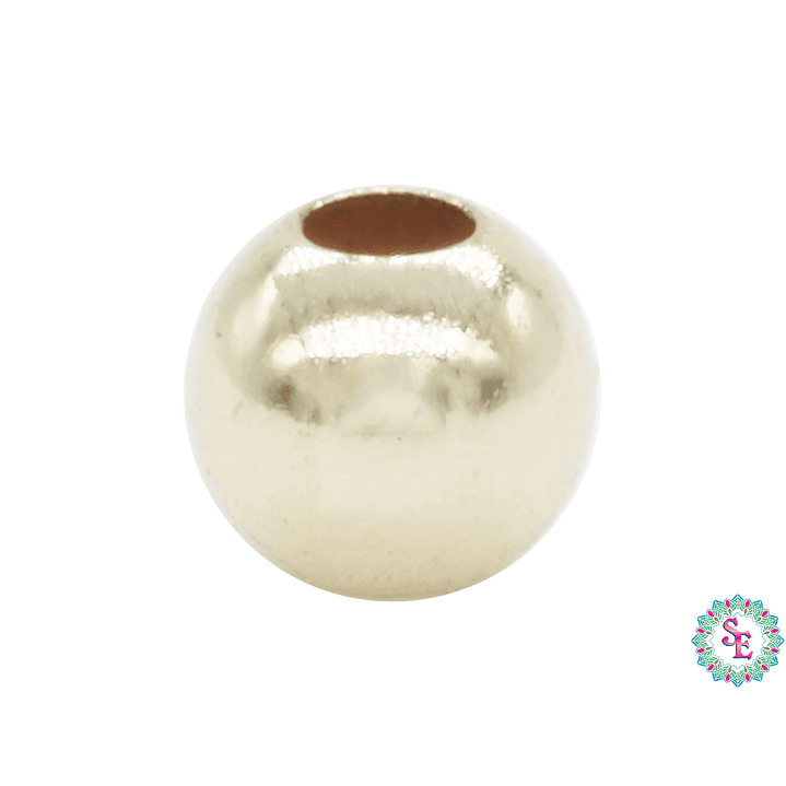 ORO LAMINADO DORADO BALIN 3MM 18K X UND  1