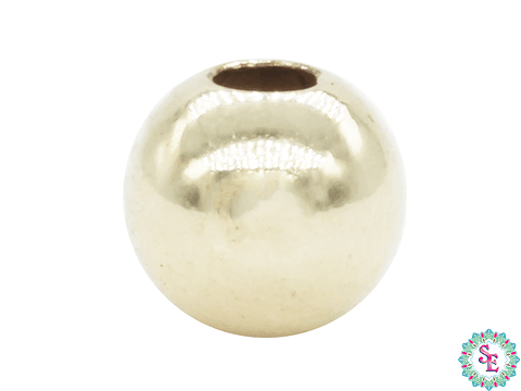 ORO LAMINADO DORADO BALIN 4MM 18K 