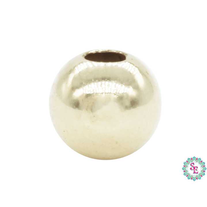 ORO LAMINADO DORADO BALIN 4MM 18K  1