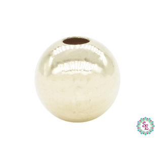 ORO LAMINADO DORADO BALIN 5MM 18K 