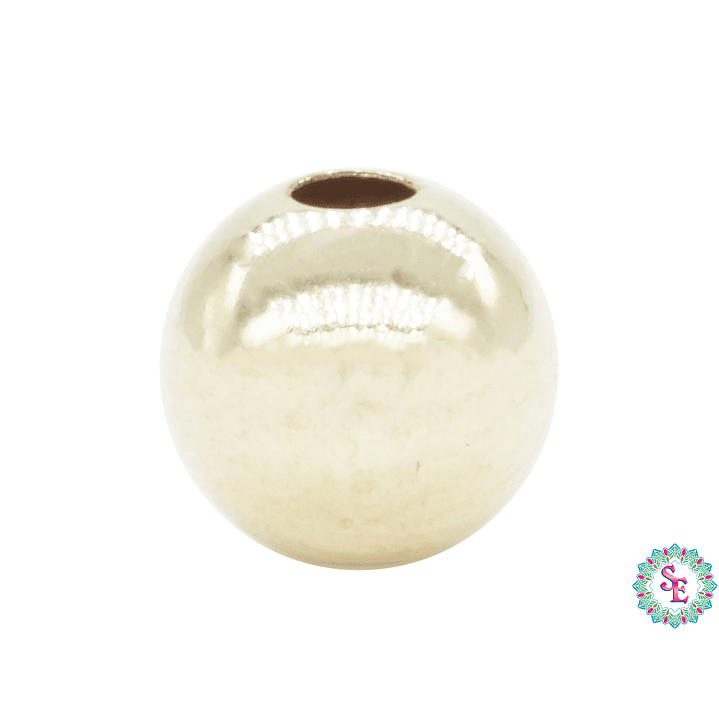 ORO LAMINADO DORADO BALIN 5MM 18K  1