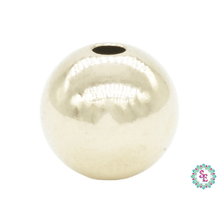 ORO LAMINADO DORADO BALIN 8MM 18K X UND 