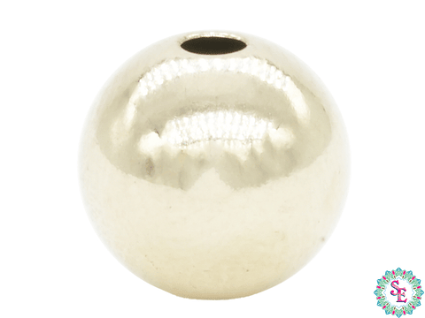 ORO LAMINADO DORADO BALIN 8MM 18K X UND 