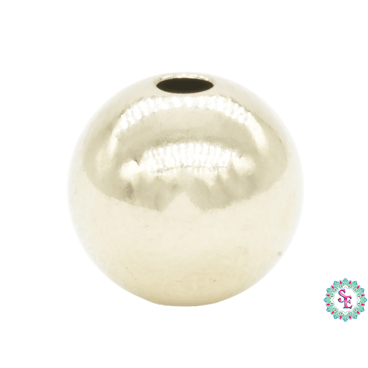 GOLDEN LAMINATED GOLD BALIN 8MM 18K X UND 1