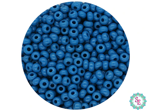 CZECH BEADS 10/0 (2MM) PETROLEUM BLUE PACKAGE X 20 GRAMS (2020 UND APPROX)