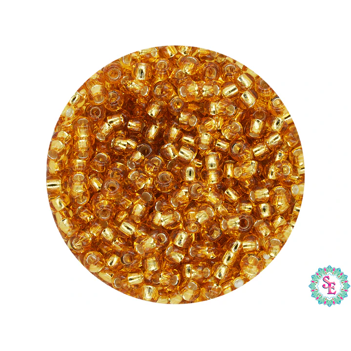 CHAQUIRA CHECA 10/0 DORADO OSCURO X 20 GRAMOS  1