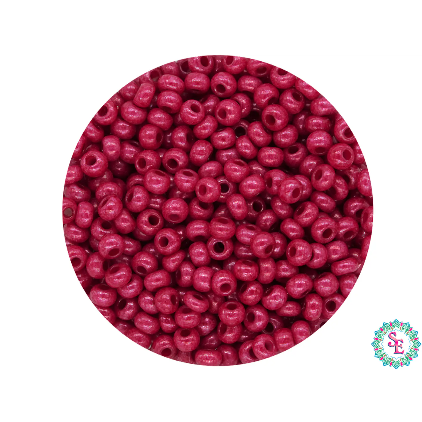 CZECH BEADS 10/0 (2MM) DYED BLACKBERRY X 20 GRAMS (2020 UND APPROX) 1