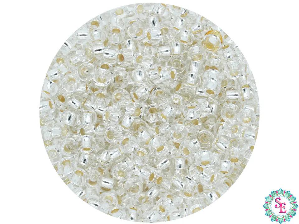 CHAQUIRA CHECA 10/0 (2MM) PLATEADO PAQUETE X 20 GRAMOS (2020 UND APROX) 1