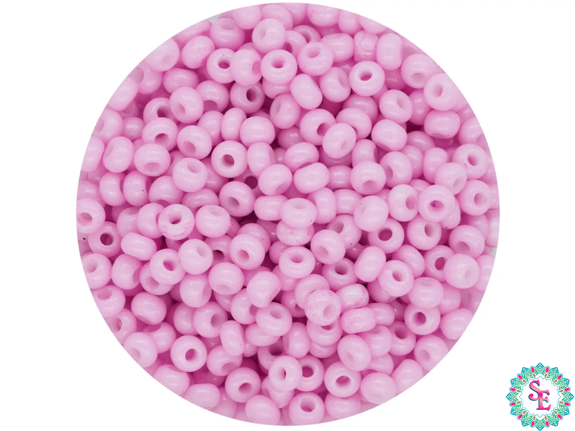 CZECH BEADS 10/0 (2MM) PINK PACKAGE X 20 GRAMS (2020 UND APPROX) 1