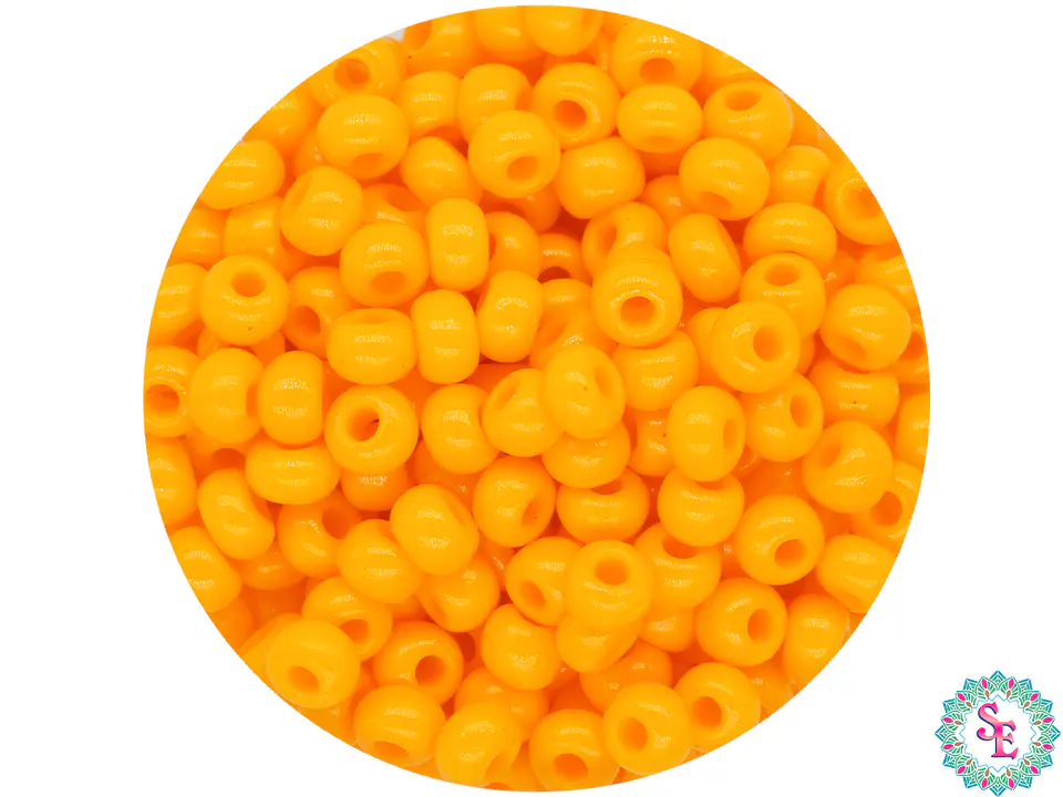 CZECH BEADS 8/0 (3MM) CARROT X 20 GRAMS (792 UND APPROX) 1