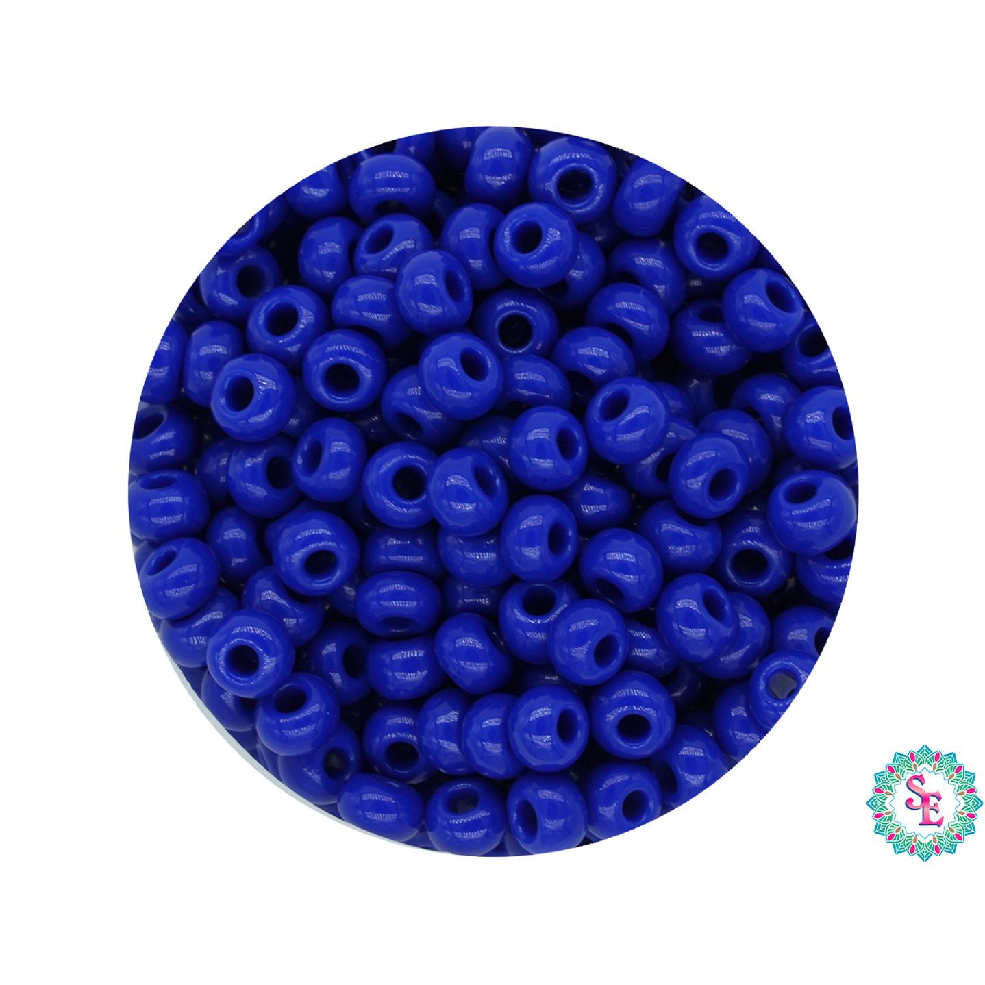 CZECH BEADS 8/0 (3MM) KING BLUE X 20 GRAMS (792 UND APPROX) 1