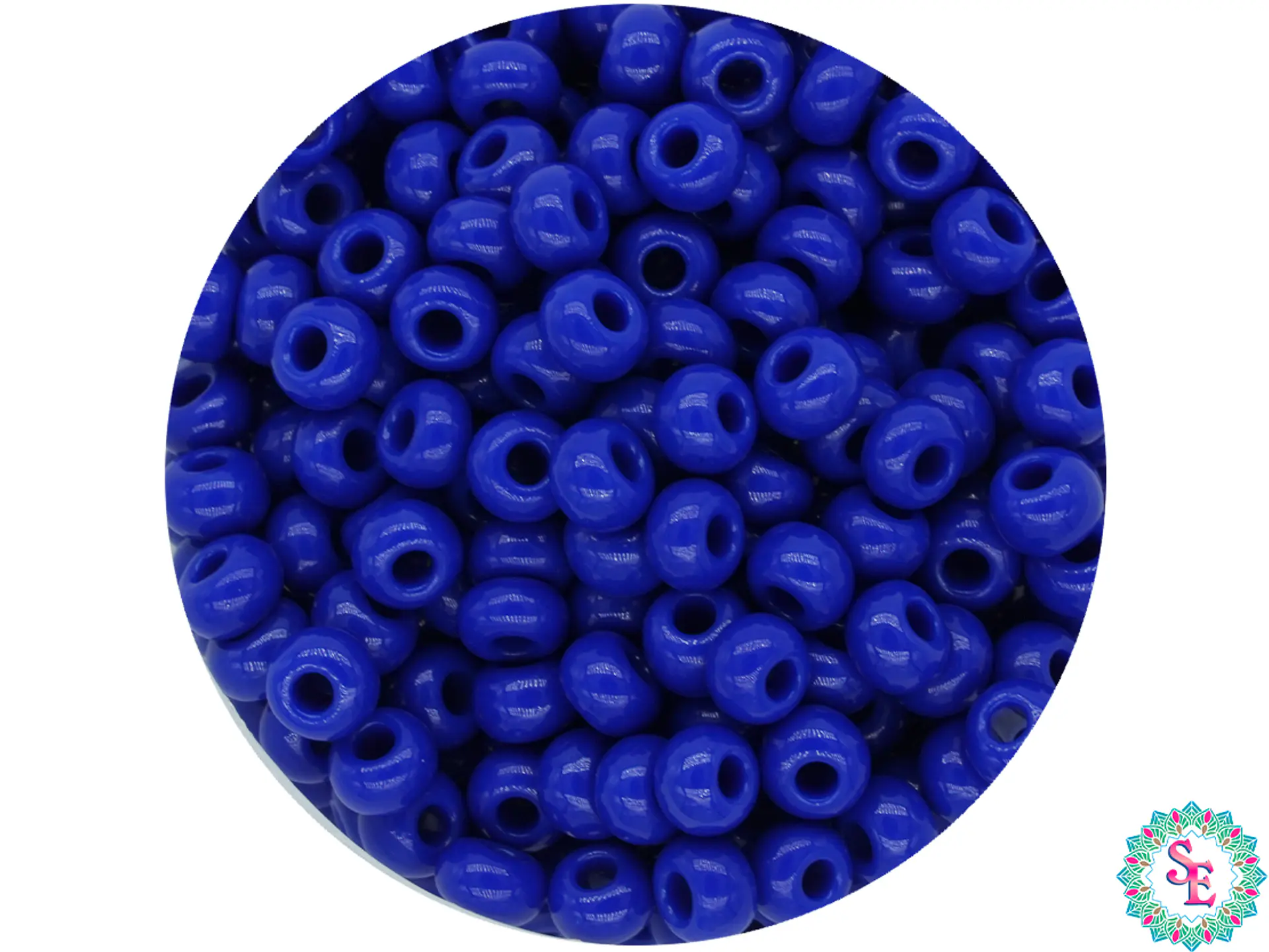 CZECH BEADS 8/0 (3MM) KING BLUE X 20 GRAMS (792 UND APPROX) 1