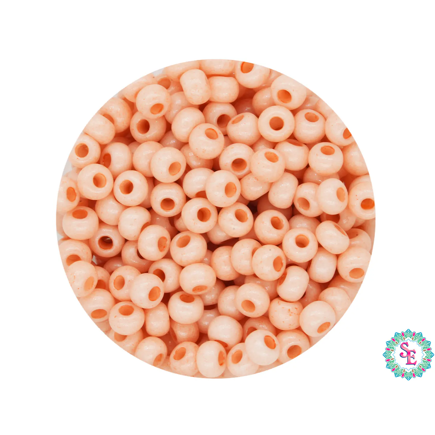 CZECH BEADS 8/0 (3MM) PINKWOOD -1 X 20 GRAMS (792 UND APPROX) 1