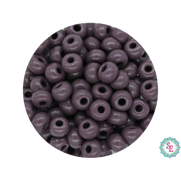 CZECH BEADS 6/0 (4MM) PURPLE X 20 GRAMS (296 UNIT APPROX) 1