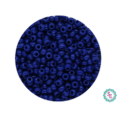 CZECH BEADS 10/0 (2MM) DARK BLUE PACKAGE X 20 GRAMS (2020 UND APPROX)