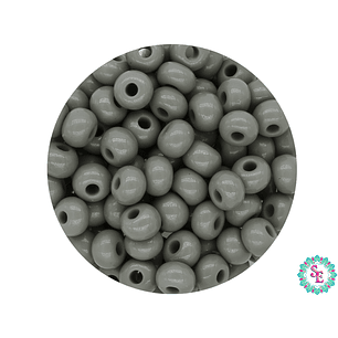 CHAQUIRA CHECA 6/0 GRIS X 20 GRAMOS X 20 GRAMOS (296 UND APROX)