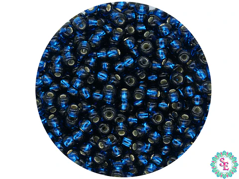 CHAQUIRA CHECA 10/0 (2MM) PETROLEO BRILLANTE X 20 GRAMOS (2020 UND APROX)