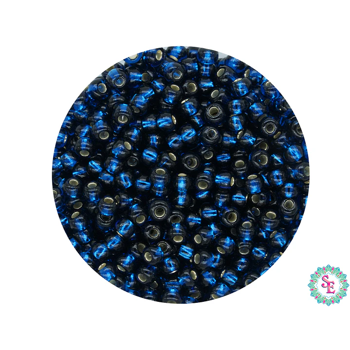 CHAQUIRA CHECA 10/0 (2MM) PETROLEO BRILLANTE X 20 GRAMOS (2020 UND APROX) 1