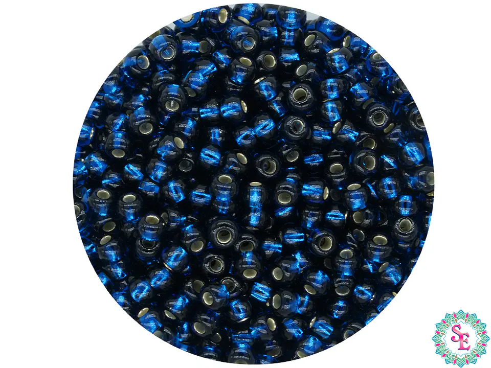 CZECH BEADS 10/0 (2MM) BRILLIANT PETROLEUM X 20 GRAMS (2020 UND APPROX) 1