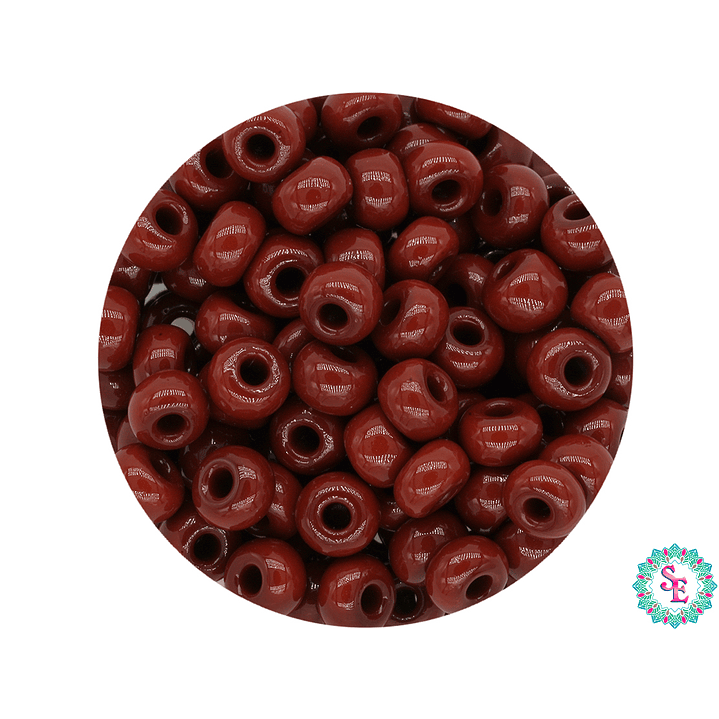 CZECH BEADS 8/0 LIGHT BROWN X 20 GRAMS 1