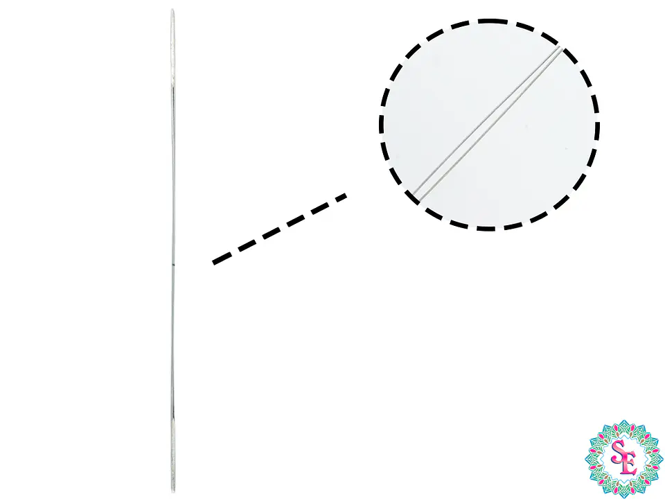 AGUJA MOSTACILLERA PEQUEÑA 5.5CM CALIBRE 0.25MM X 3 UND  1