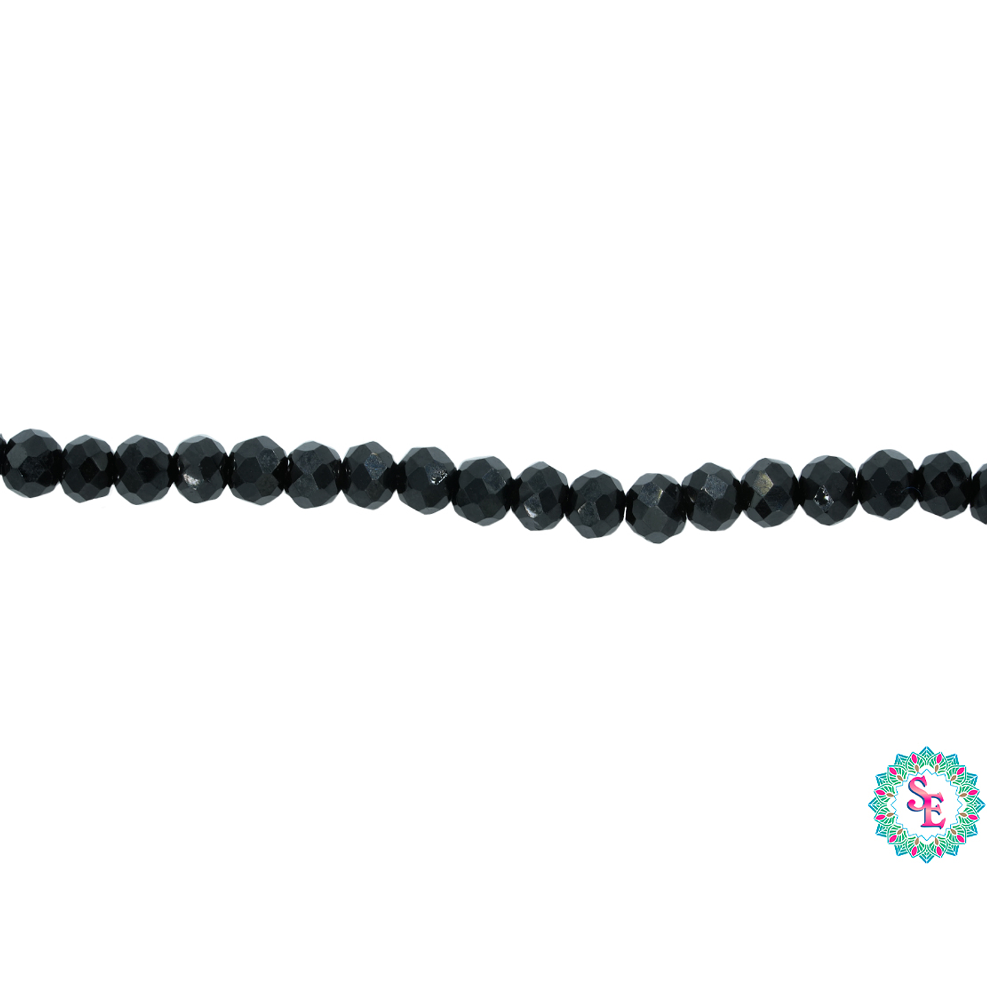 CRISTAL MURANO # 3MM NEGRO X 146 UND APROX 1