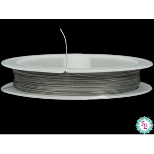 GUAYA ACERADA PLATEADA 0.45MM ROLLO*30M.