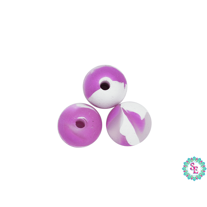 NEOPRENO TRANSPARENTE CAMUFLADO MORADO BLANCO #8MM  1