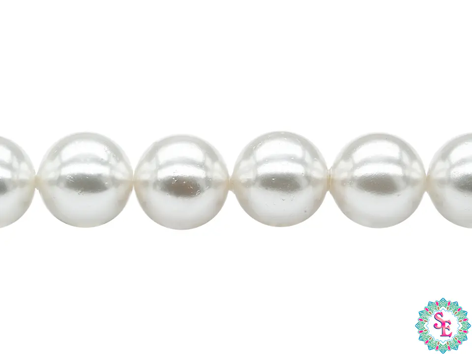 PERLA  CHELL # 8MM BLANCA  1