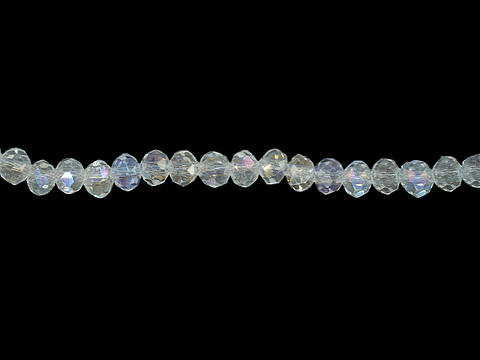 CRISTAL MURANO AURORA BOREAL TRANSPARENTE AB # 4MM