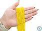 CRISTAL MURANO AMARILLO NEON MATE # 4MM - Miniatura 2