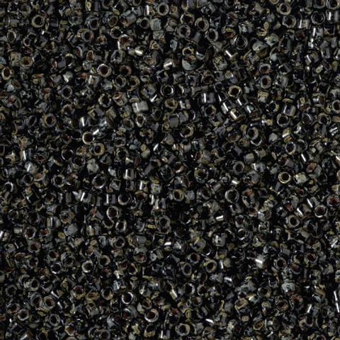 MIYUKI DELICA 11/0 DB2261 OPAQ BLACK PICASSO