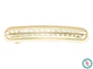 RODIO TERMINADO DORADO HAIR CLIPS BANDA. - Miniatura 1