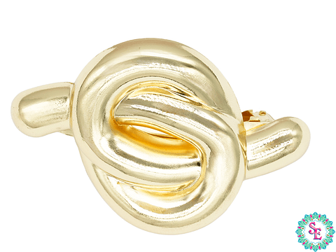 RODIO TERMINADO DORADO HAIR CLIPS NUDO