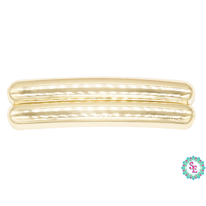 RODIO TERMINADO DORADO HAIR CLIPS DOBLE BANDA 1