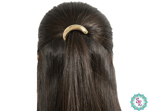 RODIO TERMINADO DORADO PONY CUFFS MEDIA LUNA