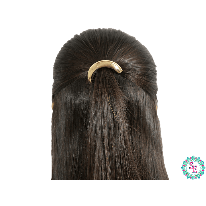 RODIO TERMINADO DORADO PONY CUFFS MEDIA LUNA 2