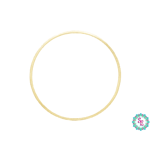 ACERO DORADO CIRCULO FIGURA 35MM