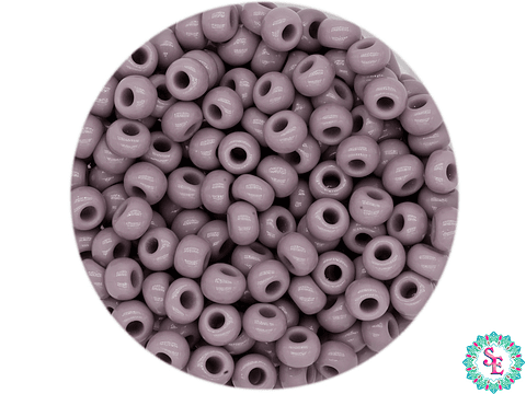 CHAQUIRA CHECA 8/0 (3MM) MORADO CLARO X 20 GRAMOS (792 UND APROX)