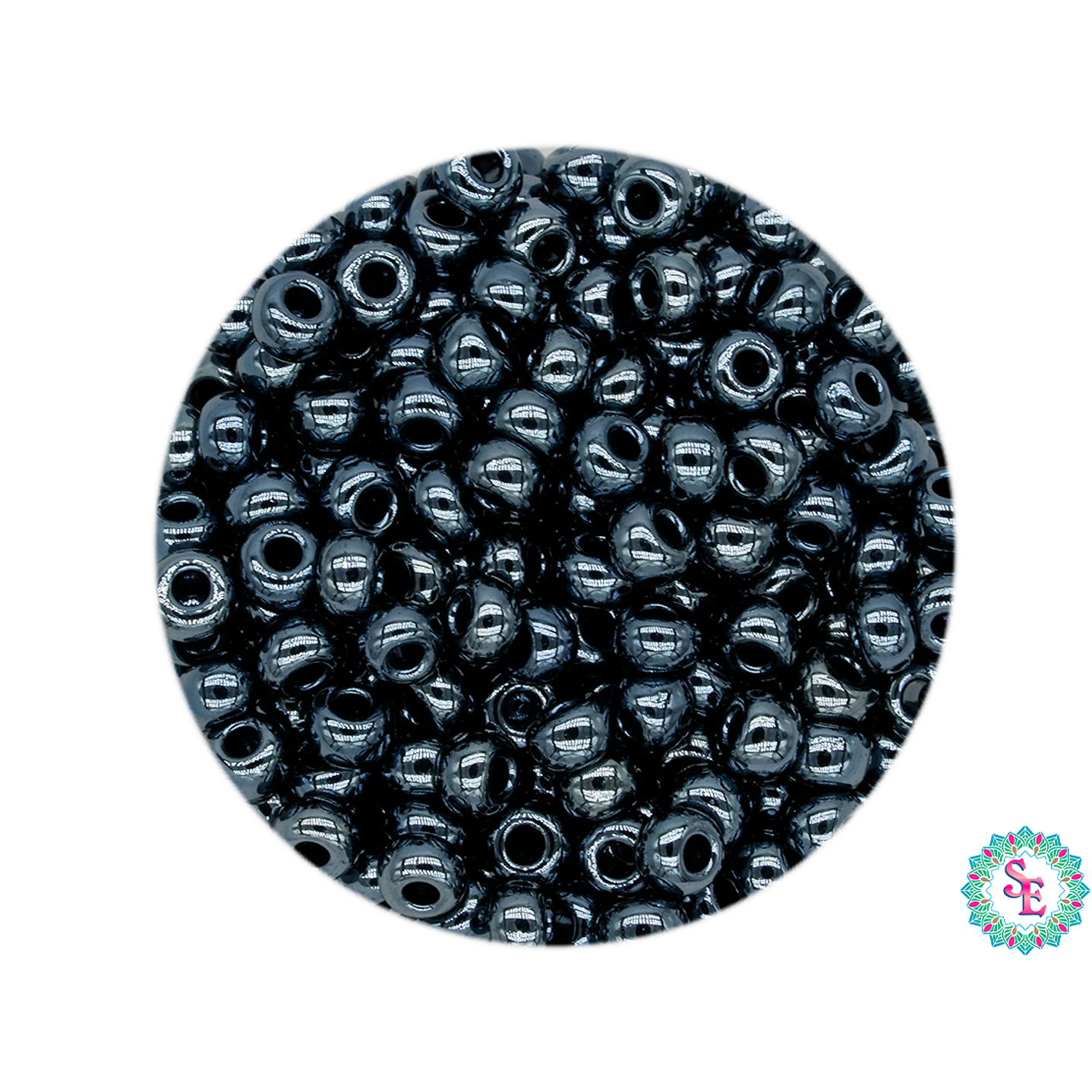 CZECH BEADS 8/0 (3MM) RUBBER X 20 GRAMS (APPROX 792 UND) 1