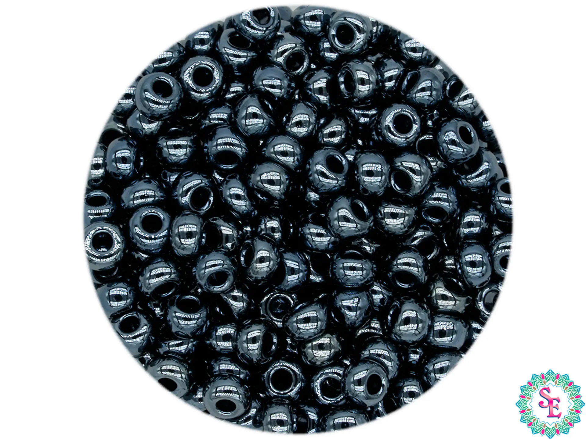 CHAQUIRA CHECA 8/0 (3MM) ACERINA X 20 GRAMOS (792 UND APROX) 1