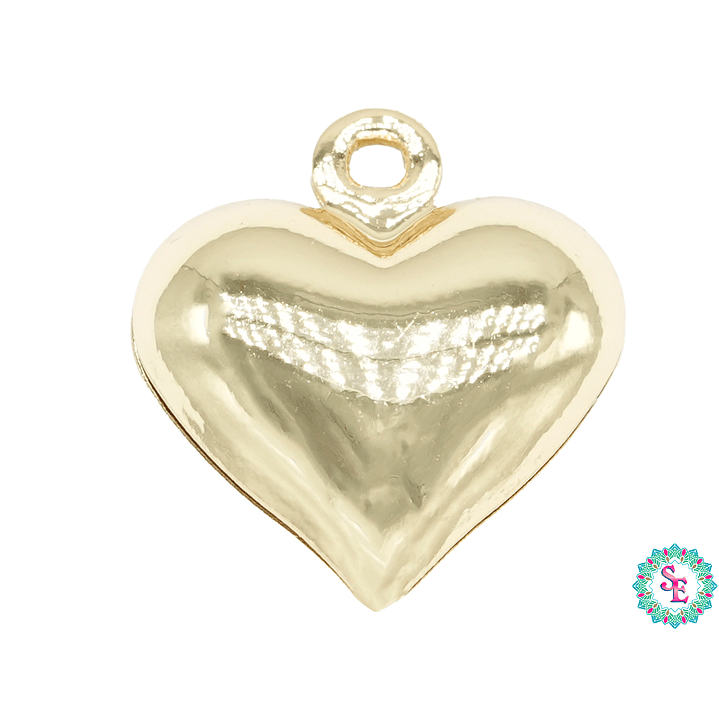 RODIO DORADO DIJE CORAZON ÑOÑO 12*5MM 1