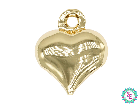 RODIO DORADO DIJE CORAZON ÑOÑO 8*3MM