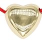 RODIO DORADO DIJE CORAZON PARA LAZO 18*10MM  - Miniatura 2
