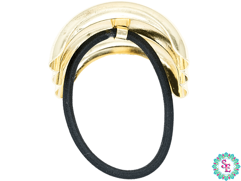 RODIO TERMINADO DORADO PONY CUFFS 3 MEDIA LUNA