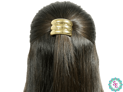 RODIO TERMINADO DORADO PONY CUFFS 3 MEDIA LUNA