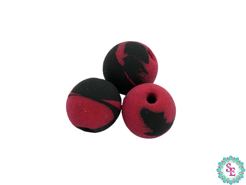 NEOPRENO LISO CAMUFLADO # 8MM ROJO NEGRO