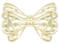 RODIO TERMINADO DORADO HAIR CLIPS MOÑO - Miniatura 1