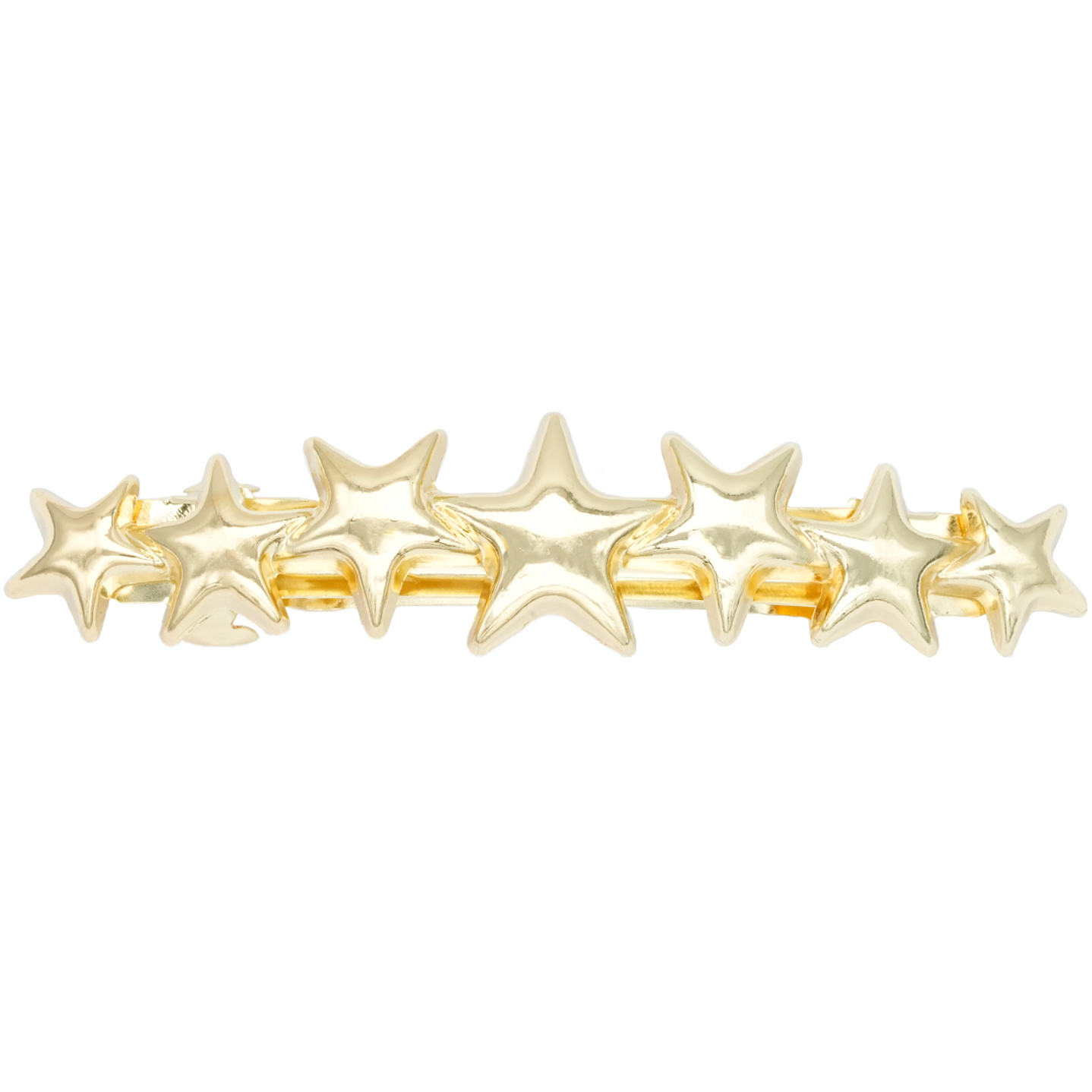 RODIO TERMINADO DORADO HAIR CLIPS ESTRELLAS 7 1