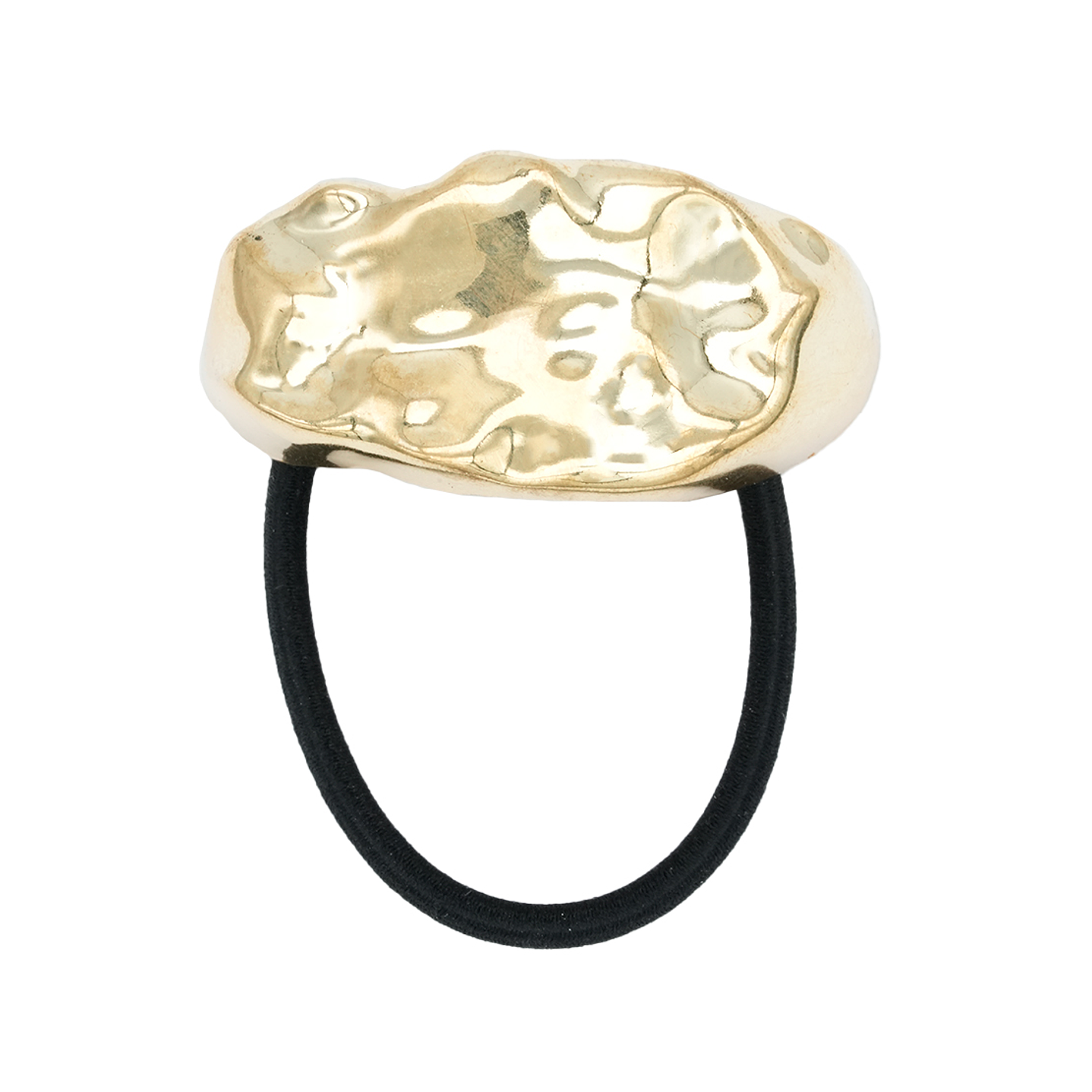 RODIO TERMINADO DORADO PONY CUFFS MEDIA LUNA ARRUGADA 1